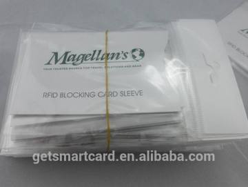 New Arrival RFID blocking sleeves