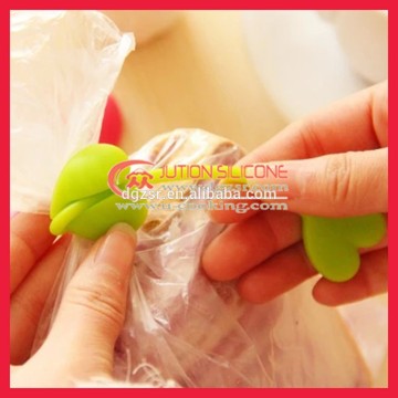 Silicone bag ties