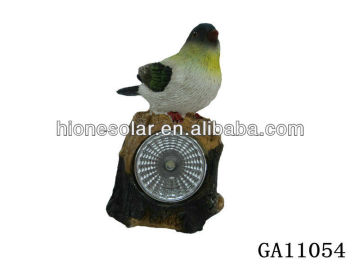 Garden bird solar lawn lights