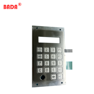 Regular Type Gilbarco Fuel Dispenser Stainless Steel Key Pad