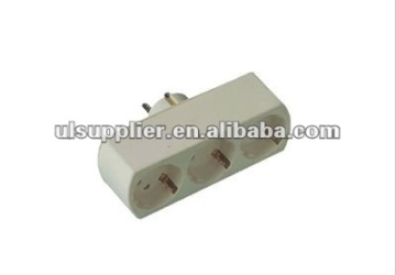 S30222 1To 3 Germany type adapter