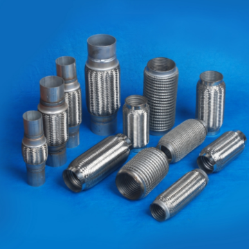 76mm Imported Stainless Steel Soft Connection Resonant Muffler Flexible Exhaust Pipe