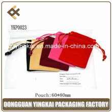 Customized Jewellery/Jewelry Gift Orangza Velvet Silk Pouch