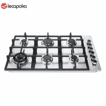 competitive price heavy duty gas stove 6 burner