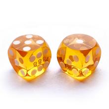 Bescon Dice Professional Precision Dice Round Corner 5/8" (16mm) with Random Serial Number, Precision Cut Dice 16MM