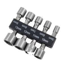 9 Pcs Screwdriver Bit Adapter Universal Nut Rotary Tool Socket Wrench Set