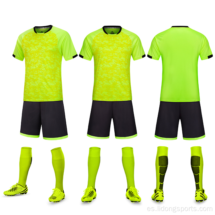 Wholesale fútbol Jersey OEM Soccer Team Wear