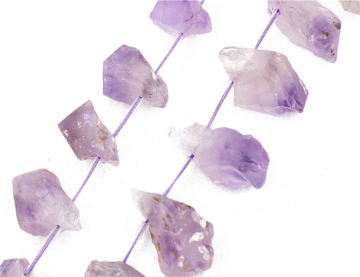 2018 loose natural rough amethyst gemstones for jewelry making