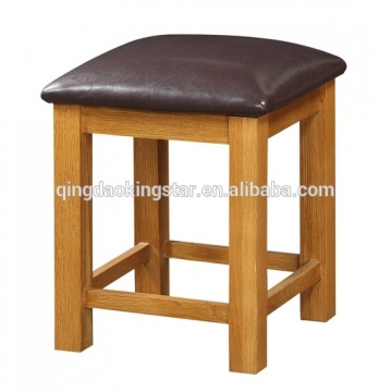 solid oak frame dressing stool
