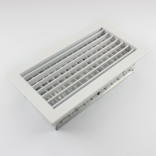 Évent de grille d&#39;air de retour de double déflexion de plafond de ventilation en aluminium de CVC