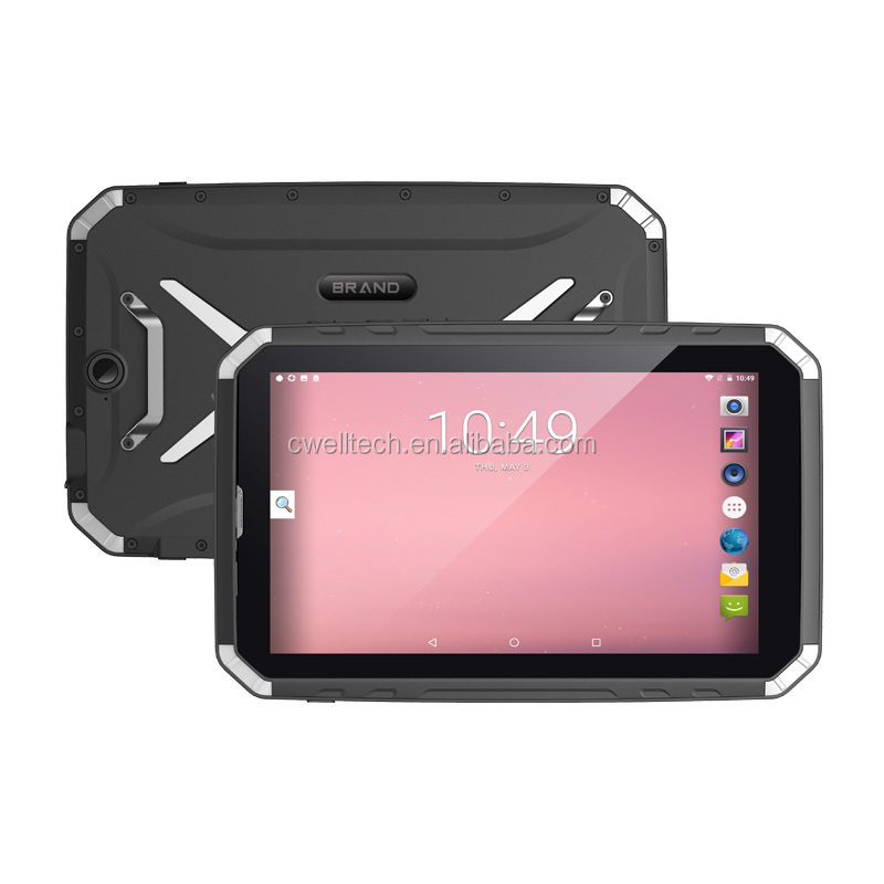 UNIWA T80 IP68 Waterproof Octa Core 3GB RAM 32GB ROM NFC Strong Power Tablet 8 inch Android 7