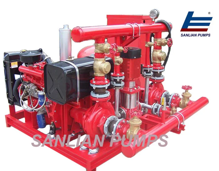 Diesel Engine Fire Water Pump (D, DG) Made in China