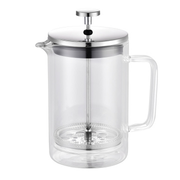 Pembuat Kopi French Press Coffee Borosilicate Glass