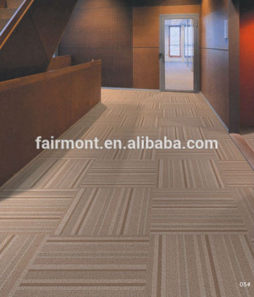 PVC Backing Commercial Carpet Tiles / 100% Nylon Carpet Tiles with PVC Backing WS-01