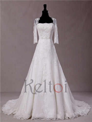 free shipping simple long sleeve lebanon designer wedding dresses