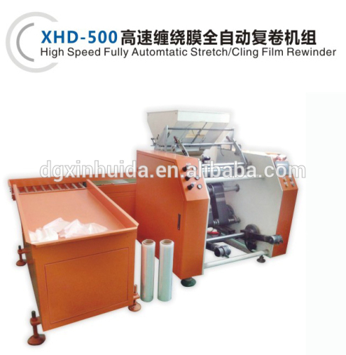 Automatic slitter rewinder machine