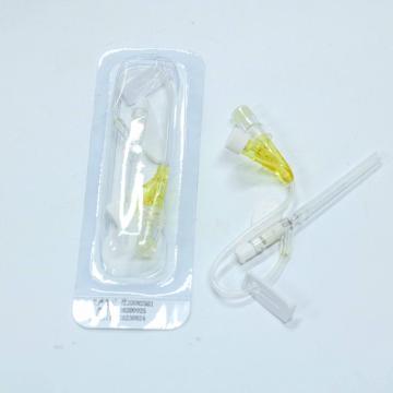 Y Type 24G Sizes Yellow Safety IV Cannula