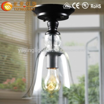 modern transparent glass lamp ceiling,led glass ceiling,Decorative glass ceiling lamp