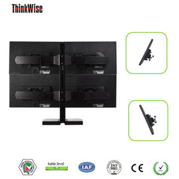 quad monitor table stand lcd monitor desk mount