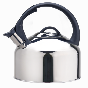 Jumbo stovetop tea kettle with whistling spout