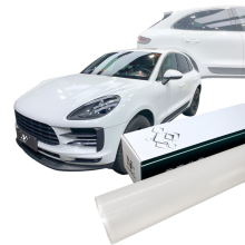 Glossy Pearl White Car Wrap