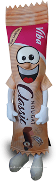 chocolate bar mascot costume/ candy bar mascot costume