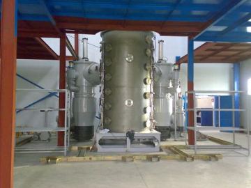 ceramic metallizing vacuum coating machin