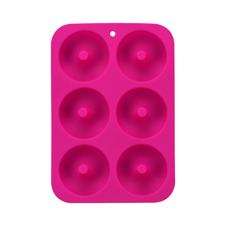 6 Holes Silicone Semi Sphere Mold Non Stick Silicone Cake Mold BPA Free Half Ball Sphere Mold, Suitable for Chocolate, Baking