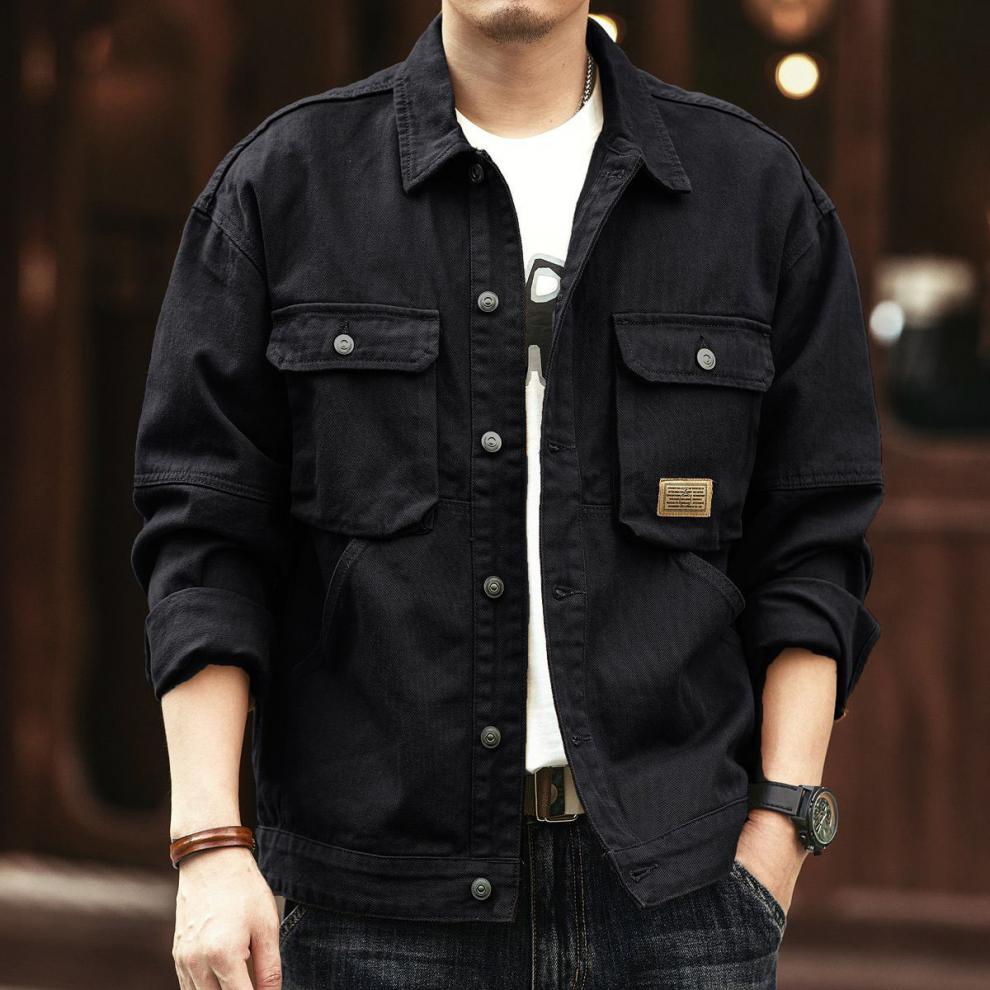 Мужская рабочая одежда Denim Feel, весенняя куртка Denim Feel Men's Workwear Spring Jacket