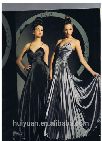 Black and grey evening dress fashion 2013