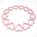 Colored Zinc Alloy Heart Shape Carabiner Clips