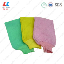 Basic style cleaning bath gloves