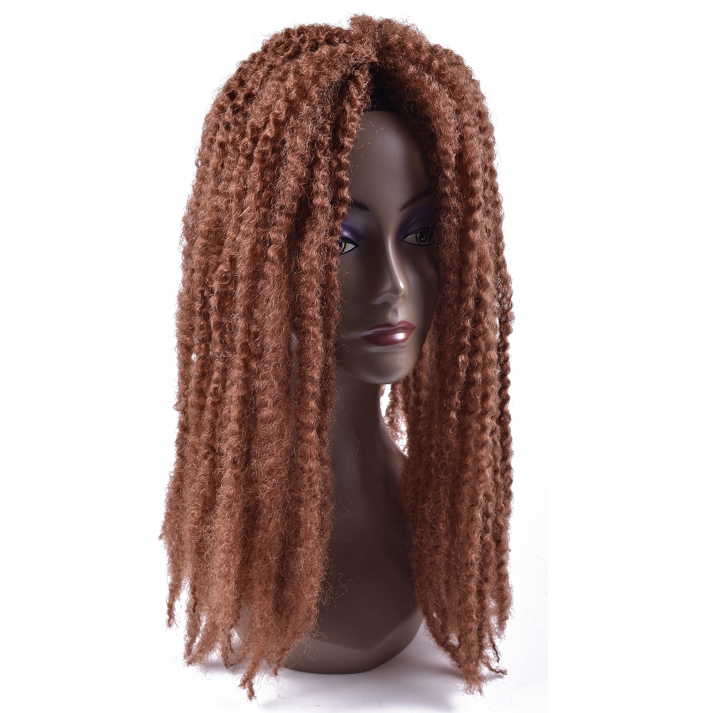 Hot sell wholesale 20 inch afro twist crochet braids afro kinky dreadlocks kinky twist hair afro twist braid