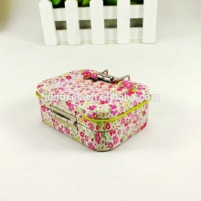 High Quality Nice Two-layer Hinged metal tin box