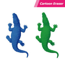 target novelty shaped 3d crocodile animal erasers