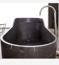 Hot Selling Italy Acrylic Freestanding  Bathroom Tubs Marble Spa Bathtub