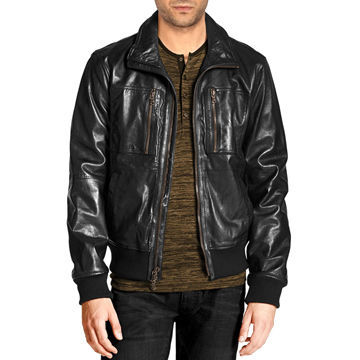Cool Leather Bomber Jacket, Warm Lambskin