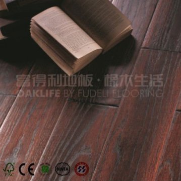 distressed solid wood flooring