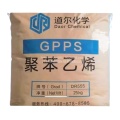 Pellet di plastica trasparente chimica GPPS 555