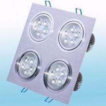 24W Square LED Ceiling Light with Highlight LED Chips and Long Lifespan of 50,000 Hours