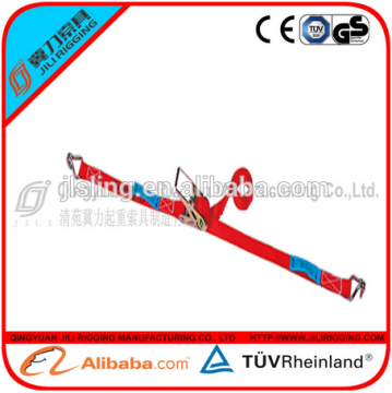 High Tenacity Polyester ratchet straps truck load securing