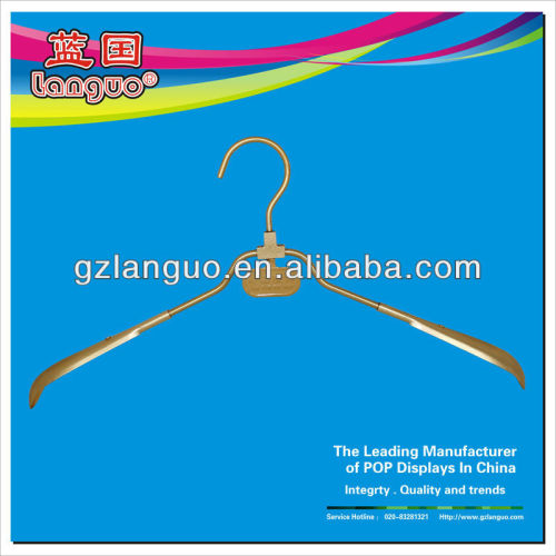 gold metal coat hanger, metal hanger for coat