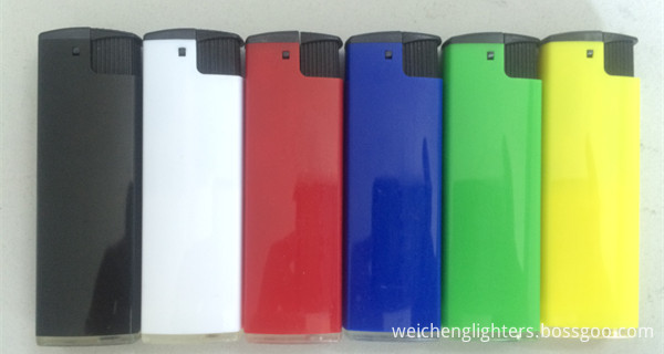 7.3cm Refillable Opaque Basic Color Turbo Lighter