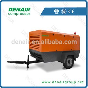 7bar Portable Diesel Mobile Scrw Air Compressor