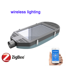 Intelligent wireless street lamp lighting Zigbee range system
