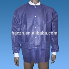 nonwoven disposable visitor coat