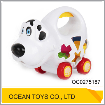 Kids bricks intellect plastic block toys opening car OC0275187