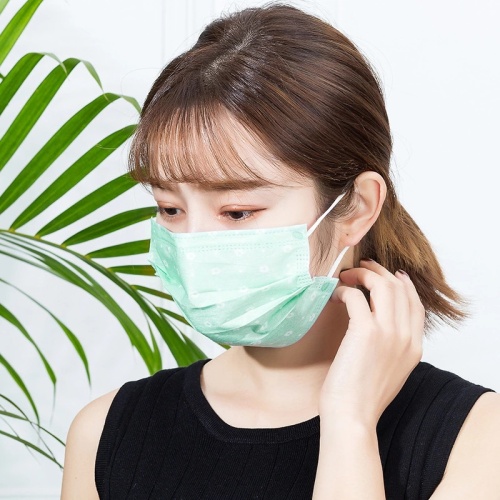 Masker Wajah Nonwoven Medis Bersertifikat Ce