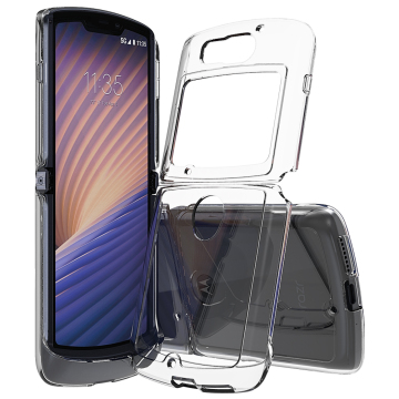 Clear PC TPU Plastic Case for Motorola MOTO RAZR 5G