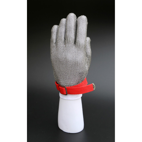 Stainless steel butcher safety ring mesh gloves